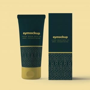 Free Plain Tube Mockup