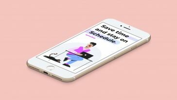 Free Transparent iPhone Mockup