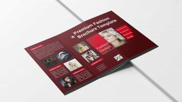 Free Creative Trifold Brochure Design Template