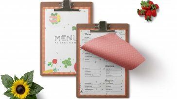 Free Editable Restaurant Menu Template
