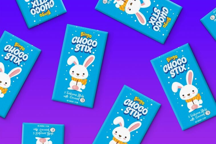 Free Choco Stix Packaging Mockup