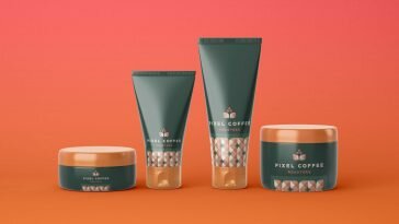 Free Cosmetic Branding Mockups