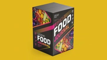 Free Healthy Gummy Box Mockup