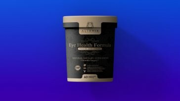 Free New CBD Round Box Mockup