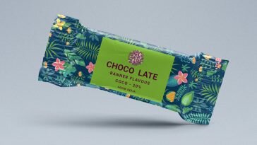 Free Popular Chocolate Brand Packaging Mockup