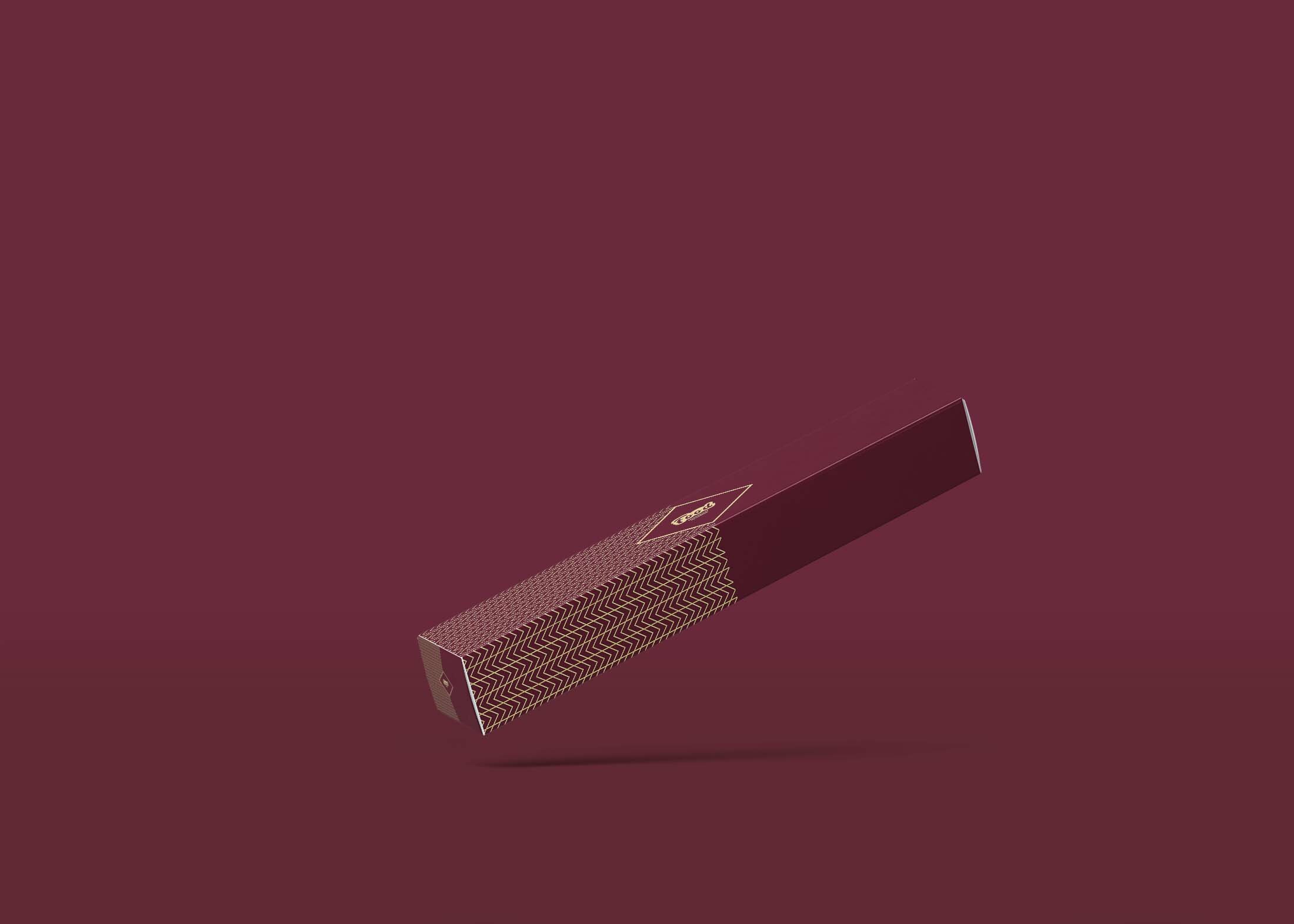 Free Premium Foil Packaging Mockup