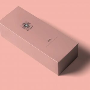Free Tube Box Packaging Mockup