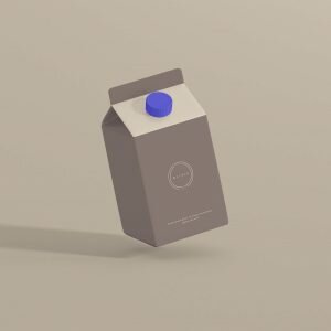 Free Crud Box Packaging Design Mockup