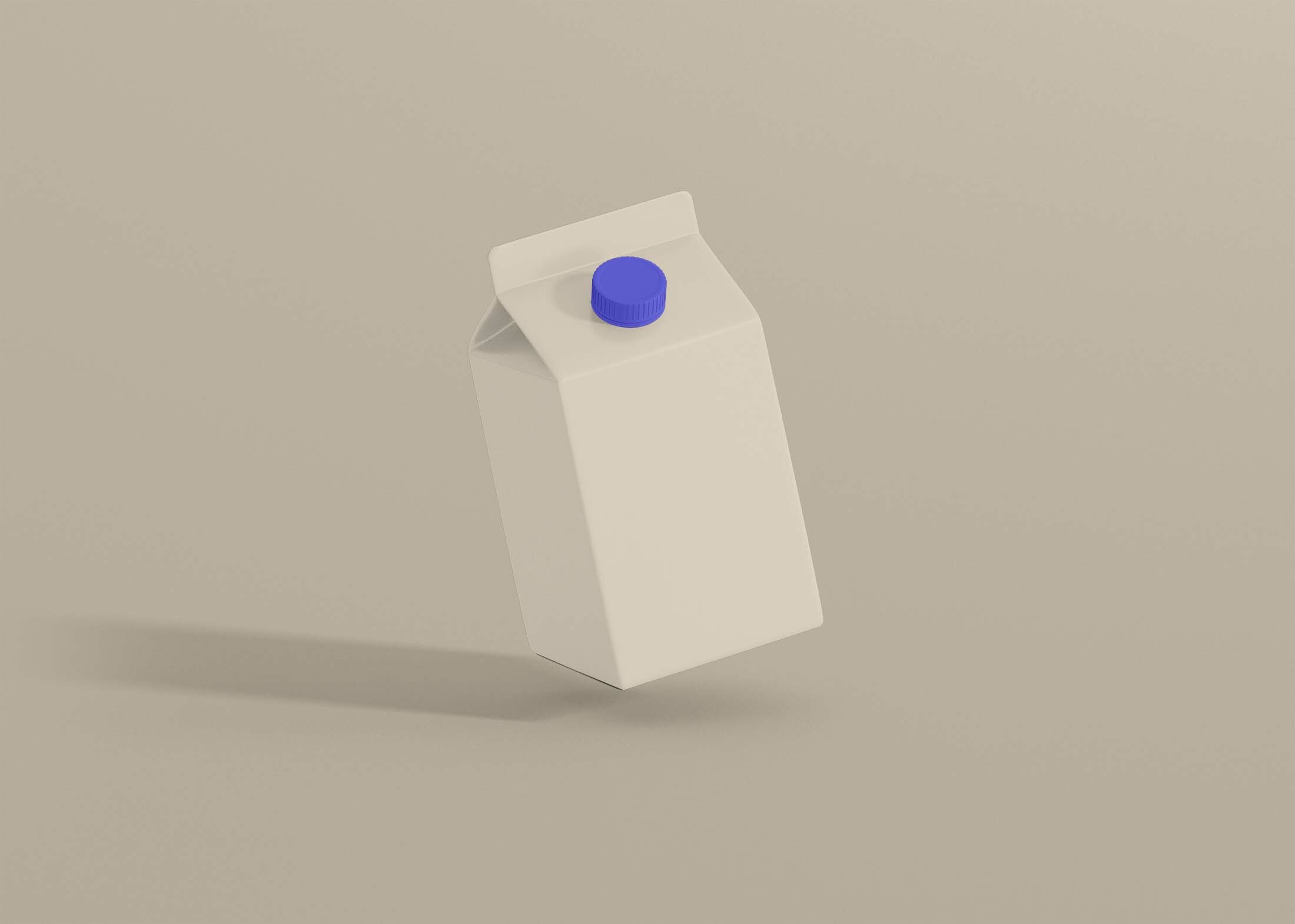 Free Crud Box Packaging Design Mockup