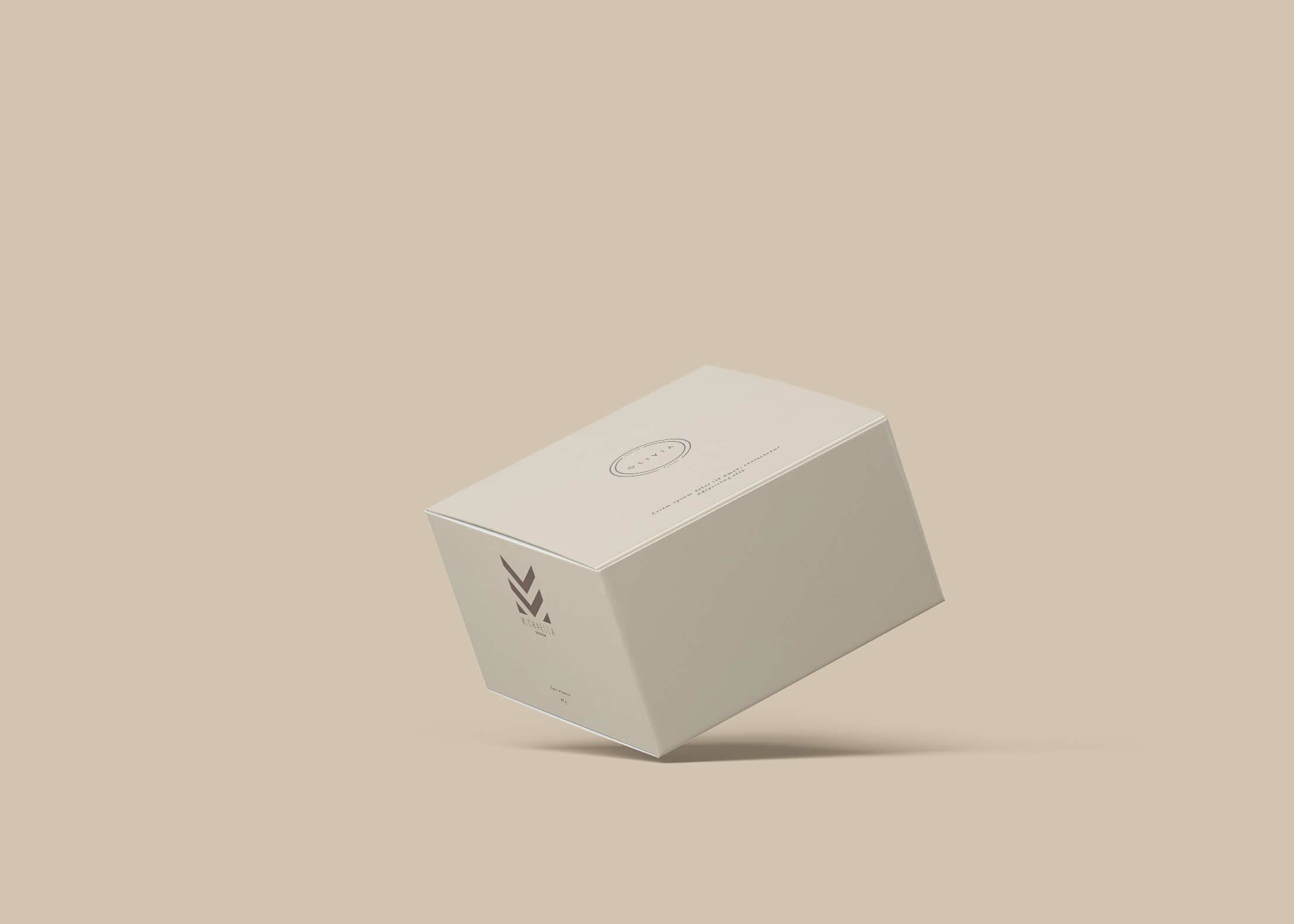 Free Food Luxury Packaging Mockup