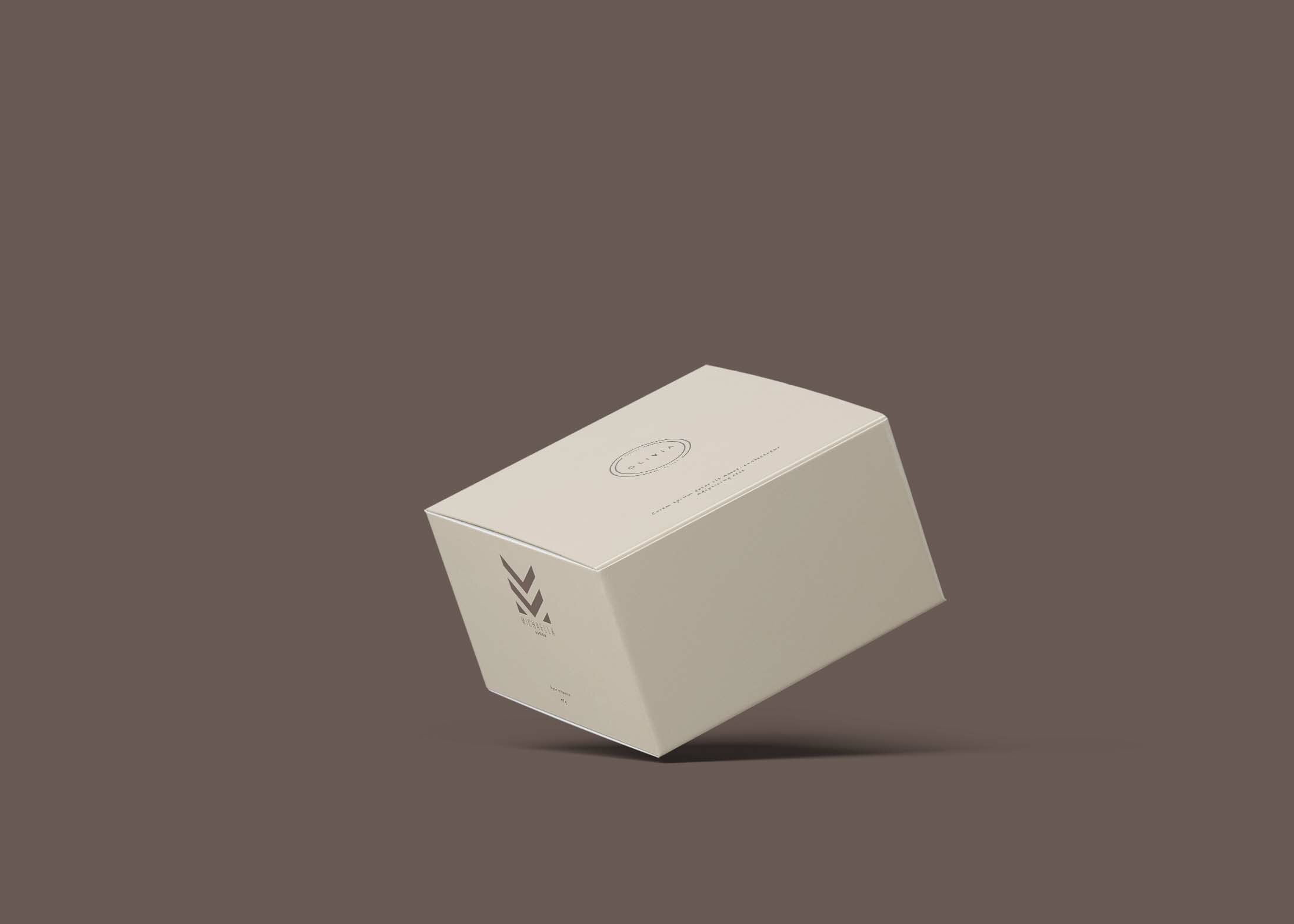 Free Food Luxury Packaging Mockup