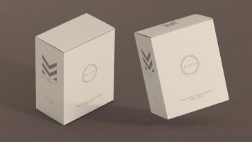Free Jewelry Luxury Packaging Mockup