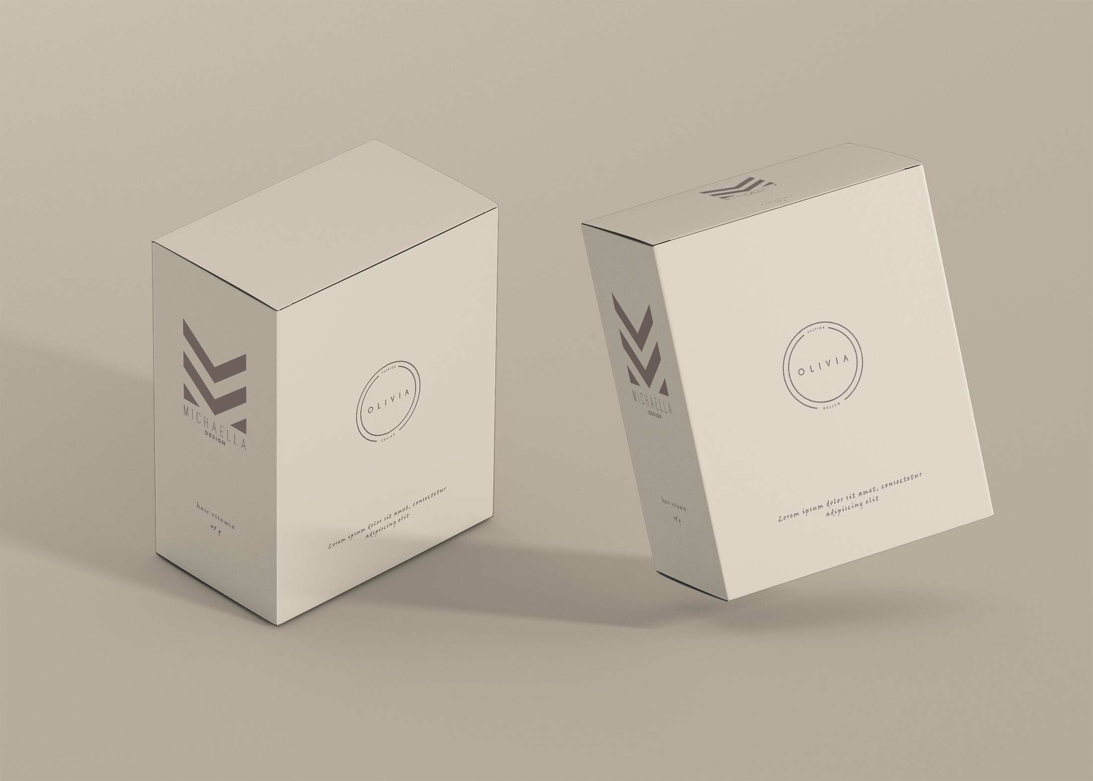 Free Jewelry Luxury Packaging Mockup
