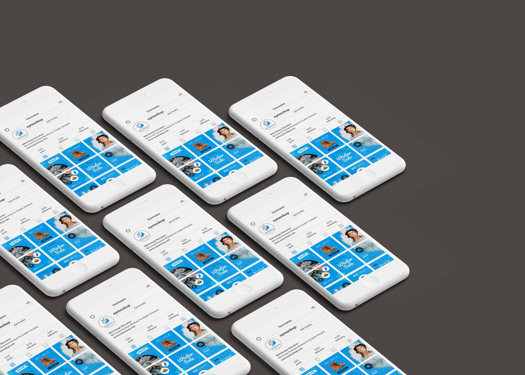 Free iPhone UI Presentation Mockup