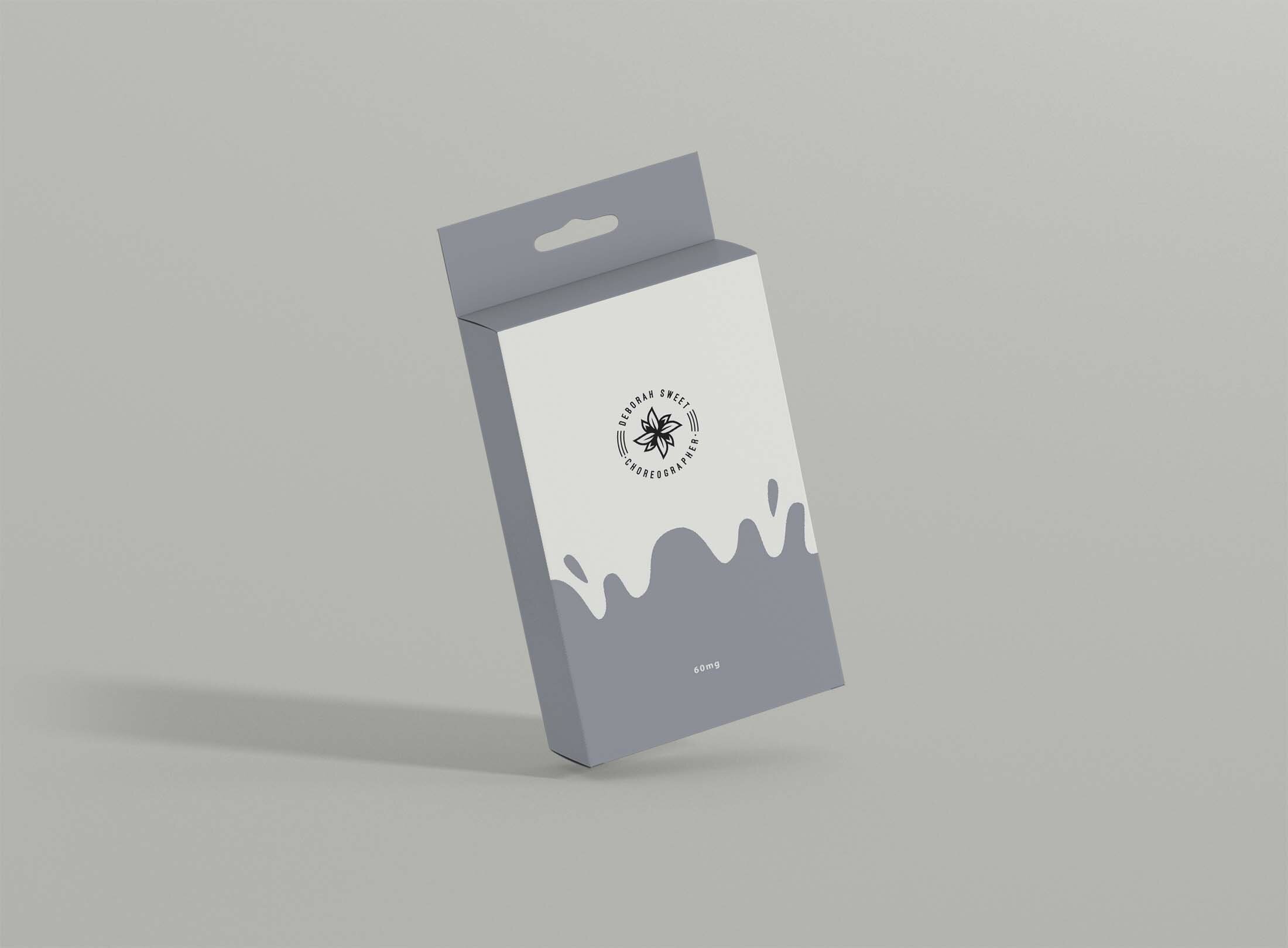 Free Charger Cable Box Mockup