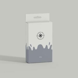 Free Data Cable Packaging Mockup