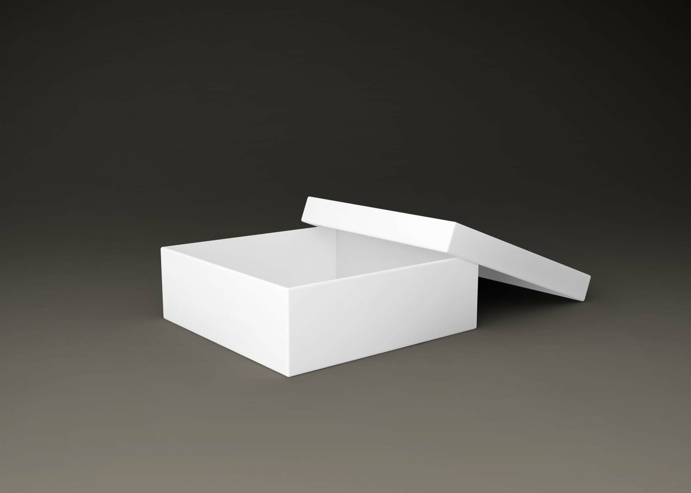Free Document Stroage Box Mockup