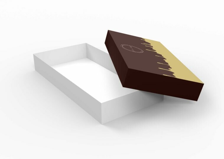 Free Kraft Paper Box Mockup